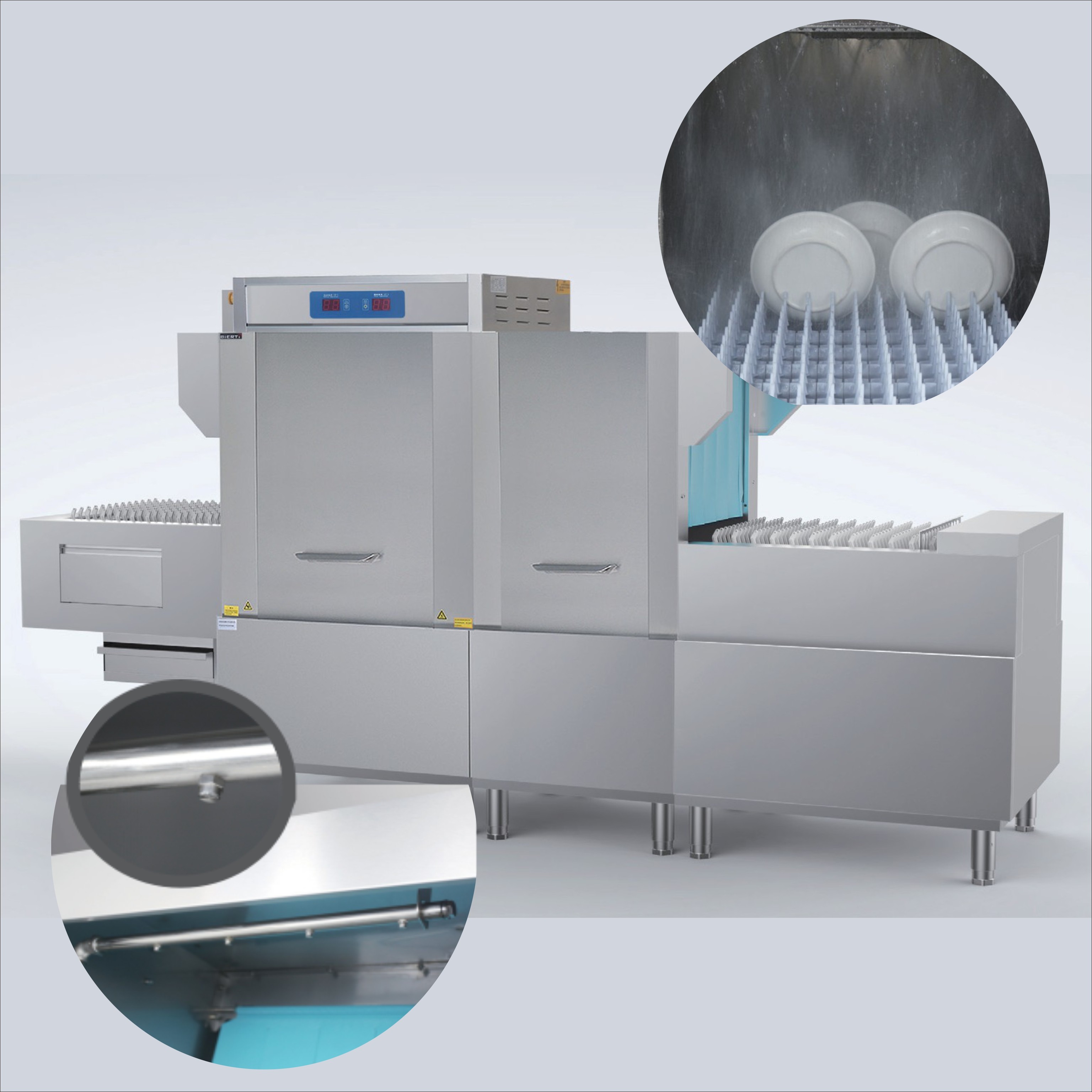 FD-3000E FLIGHT TYPE DISHWASHER
