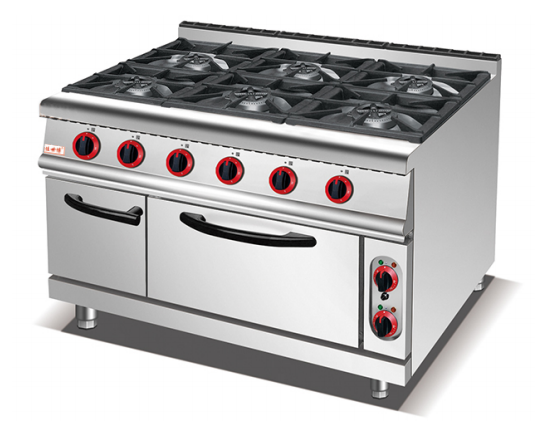 GAS 6-BUENWE RANGE WITH GAS OVEN
