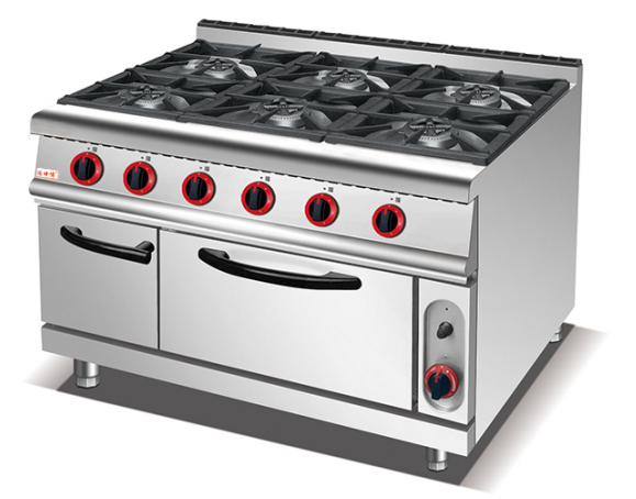 GAS 6-BUENWE RANGE WITH GAS OVEN