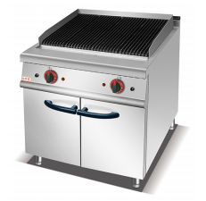 ELECTRIC LAVA ROCK GRILL WITH CABINET