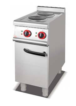 ELECTRIC 2/4-HOT ROUND PLATE COOKER WITH CABINET