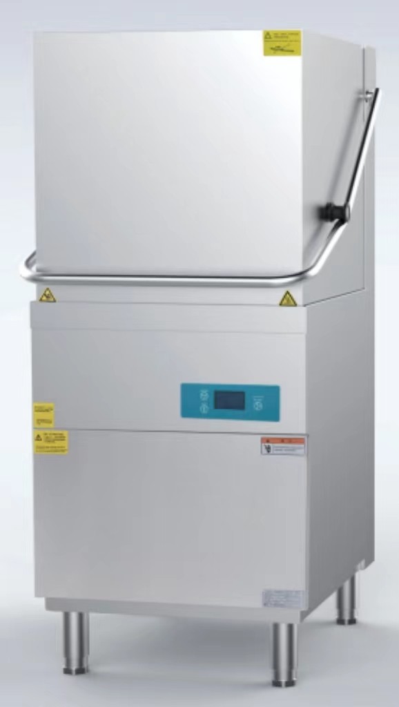 ENERGY-CONSERVING HOOD TYPE DISHWASHER